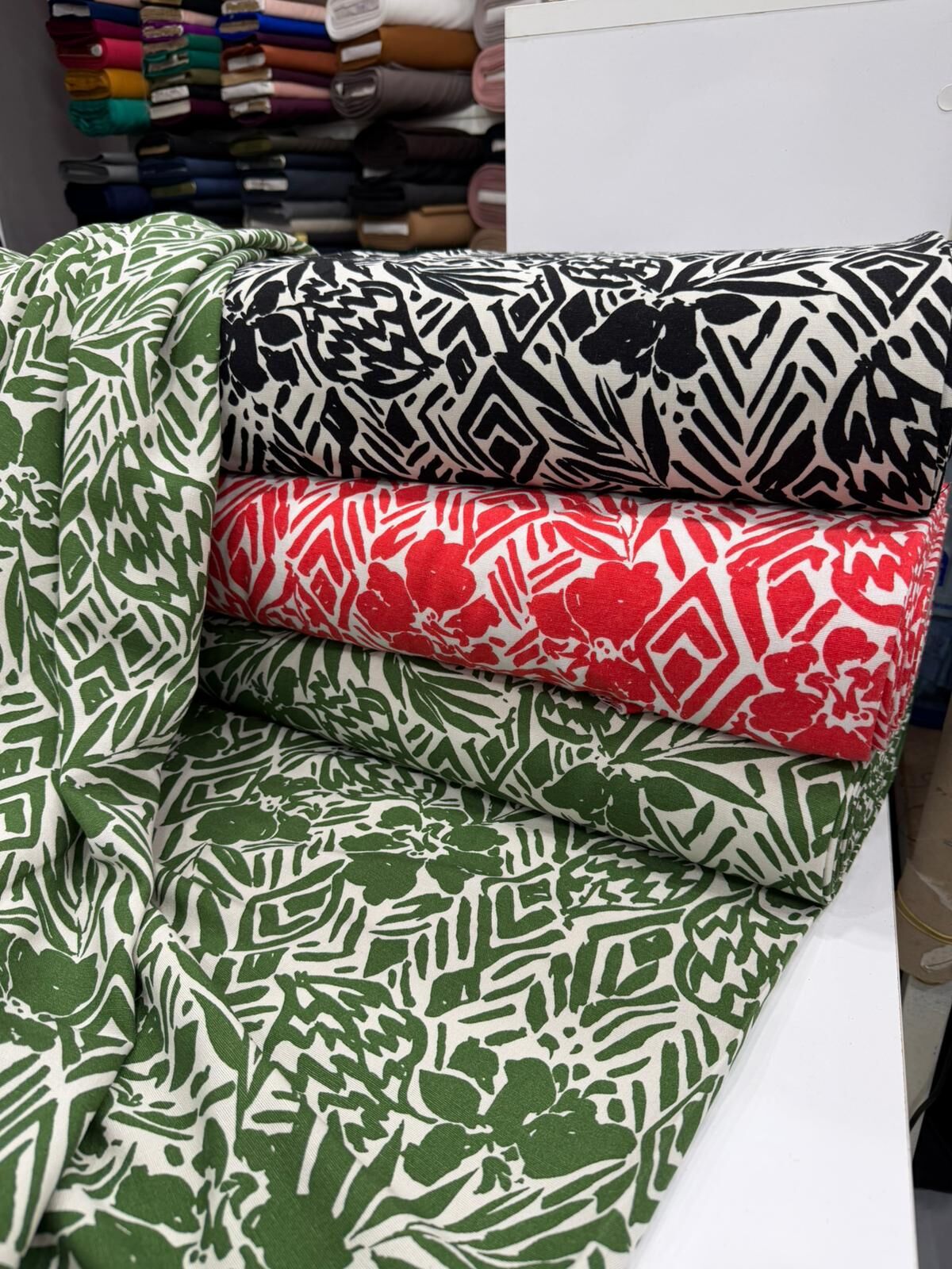 Floral Desen Keten