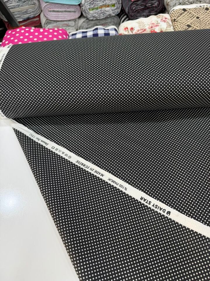 Puantiye Poplin
