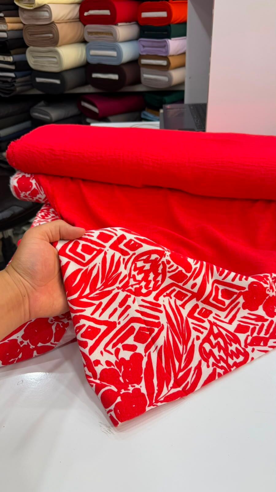 Red Kombineli Keten